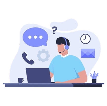 Contact illustration